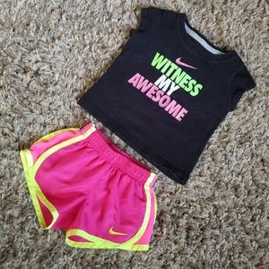 Toddler Girls Nike Short Set